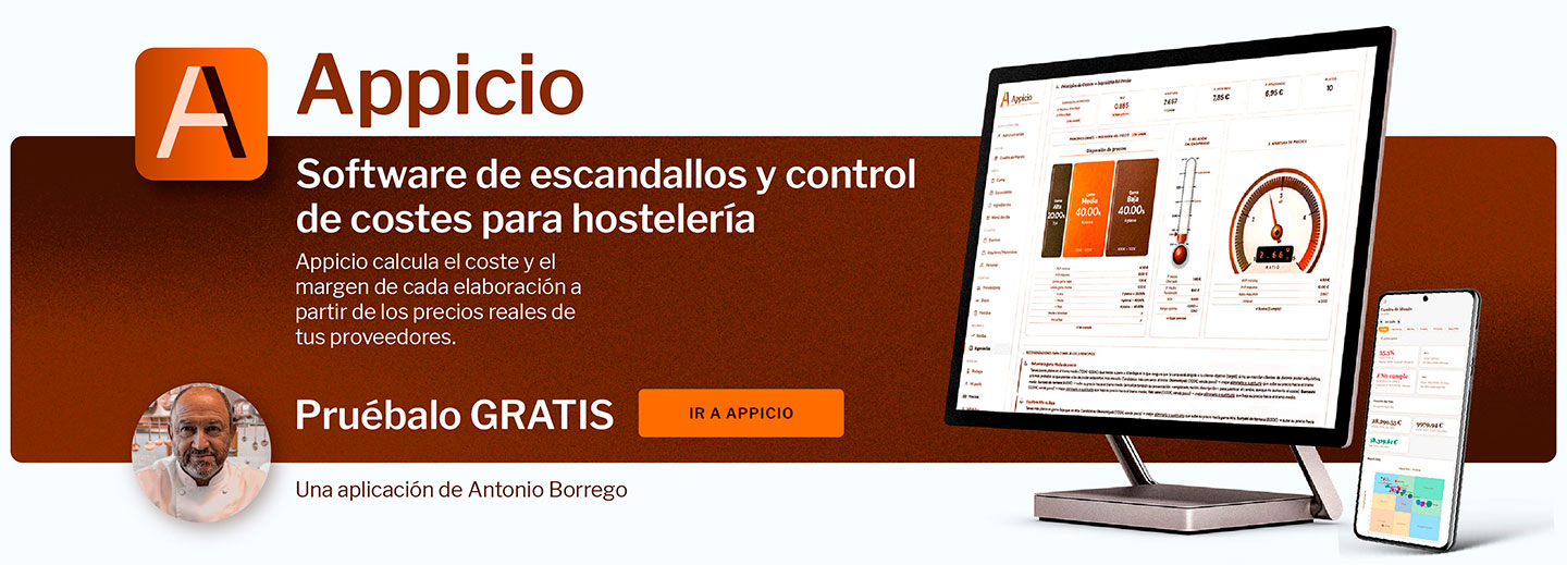 Appicio - Software de gestión de escandallos para hostelería